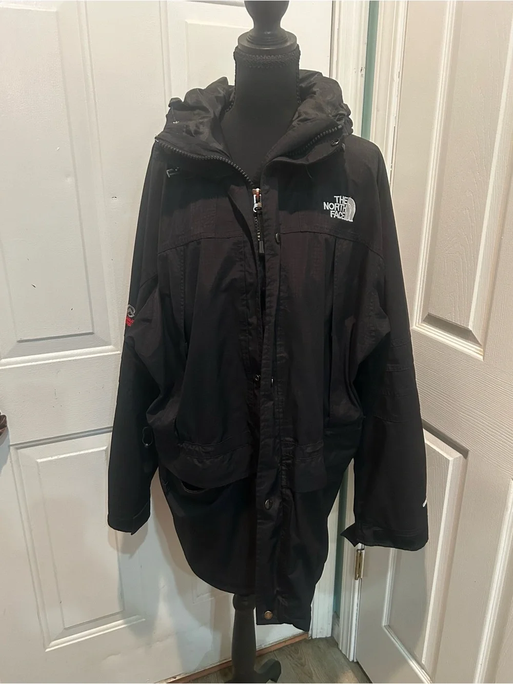 Vintage The North Face Summit Series Gore-Tex Men's Black Hooded Jacket XXL